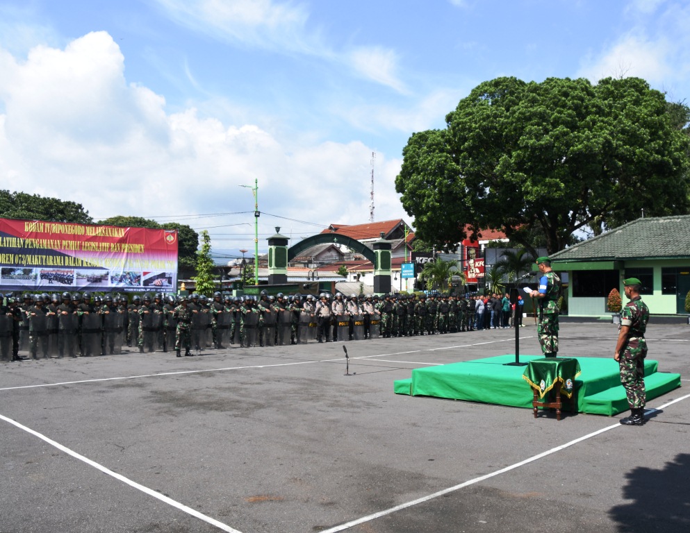 Penutupan Latihan Pengamanan Pemilu